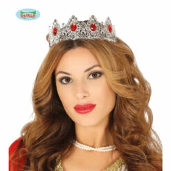 Tiara Metal Silver Princess