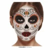 Sugar Skull Temporary Face Tattoo -Smiffys Shop 15835 88f0899533