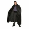 Long Crushed Velvet Cape