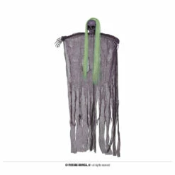 Witch Hanging Decoration Green Hair 120cm