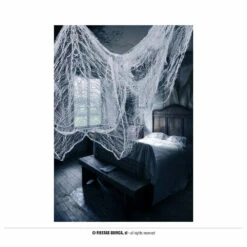 White Hanging Fabric