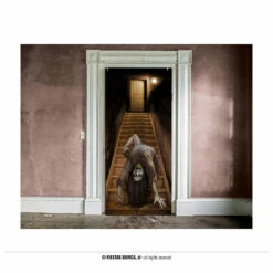 Scary Possessed Door Decoration