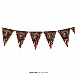 Clown Circus Halloween Bunting