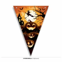 Pumpkin Halloween Bunting -Smiffys Shop 24311 3 1ce599c039