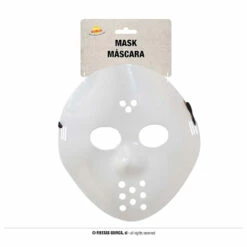 White Hockey Mask PVC -Smiffys Shop 2456 9 58c021d720
