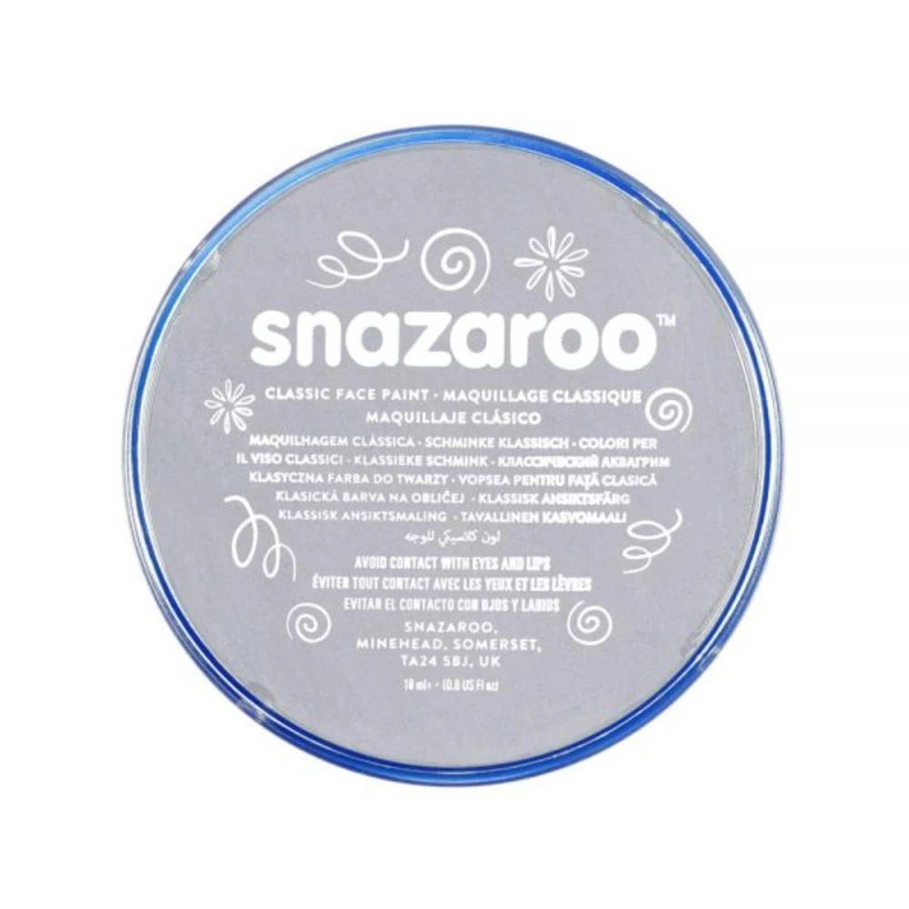 Snazaroo Face Paint, Light Grey 3 Snazaroo Face Paint, Light Grey