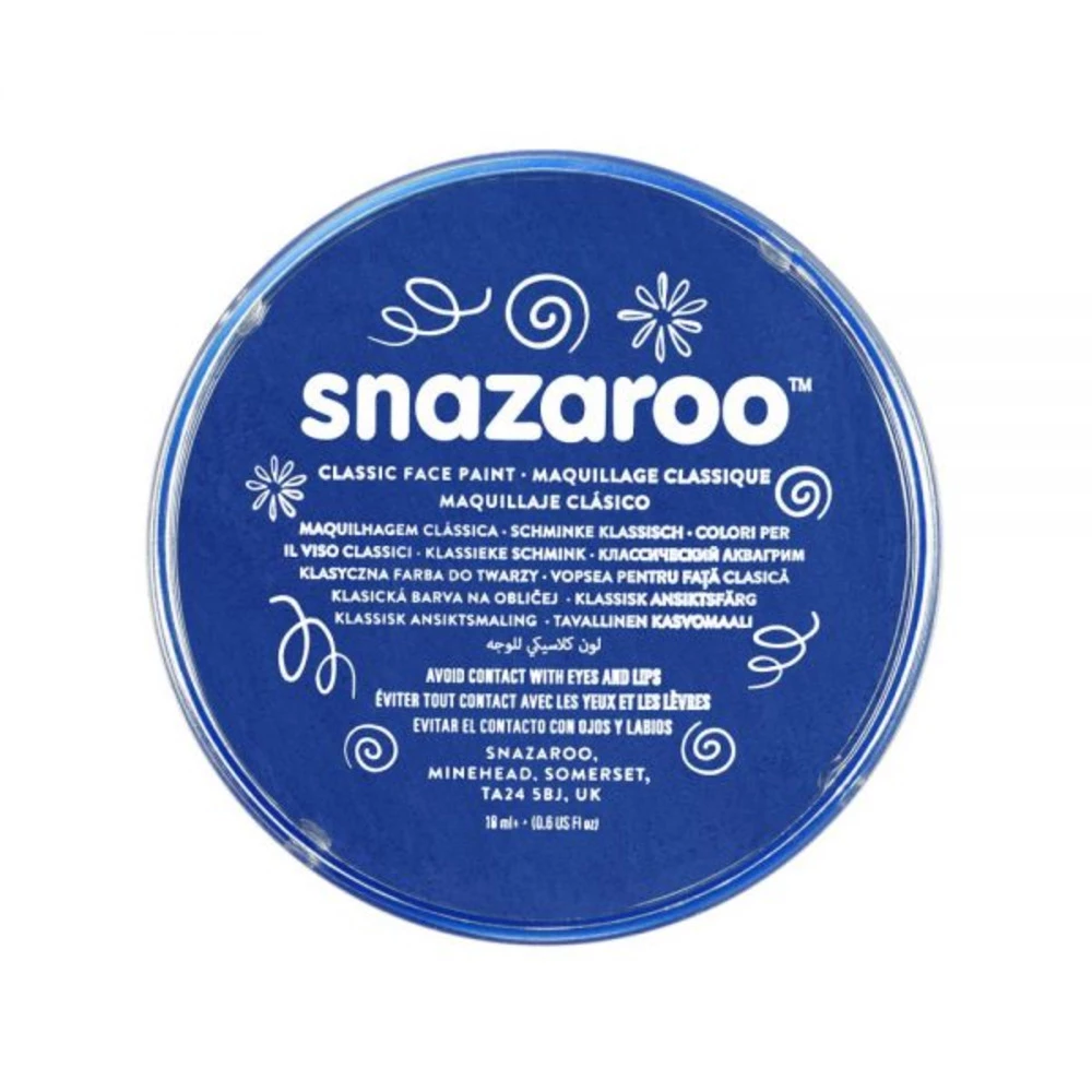 Snazaroo Face Paint, Royal Blue 3 Snazaroo Face Paint, Royal Blue