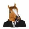 Horse Mask With Hair Latex -Smiffys Shop 2677 3cab2a6ee8