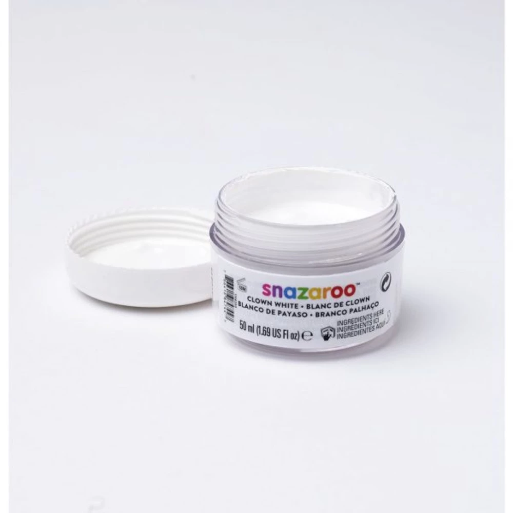 Snazaroo Face Paint Clown White 3 Snazaroo Face Paint Clown White