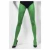 Smiffys Opaque Tights, Green