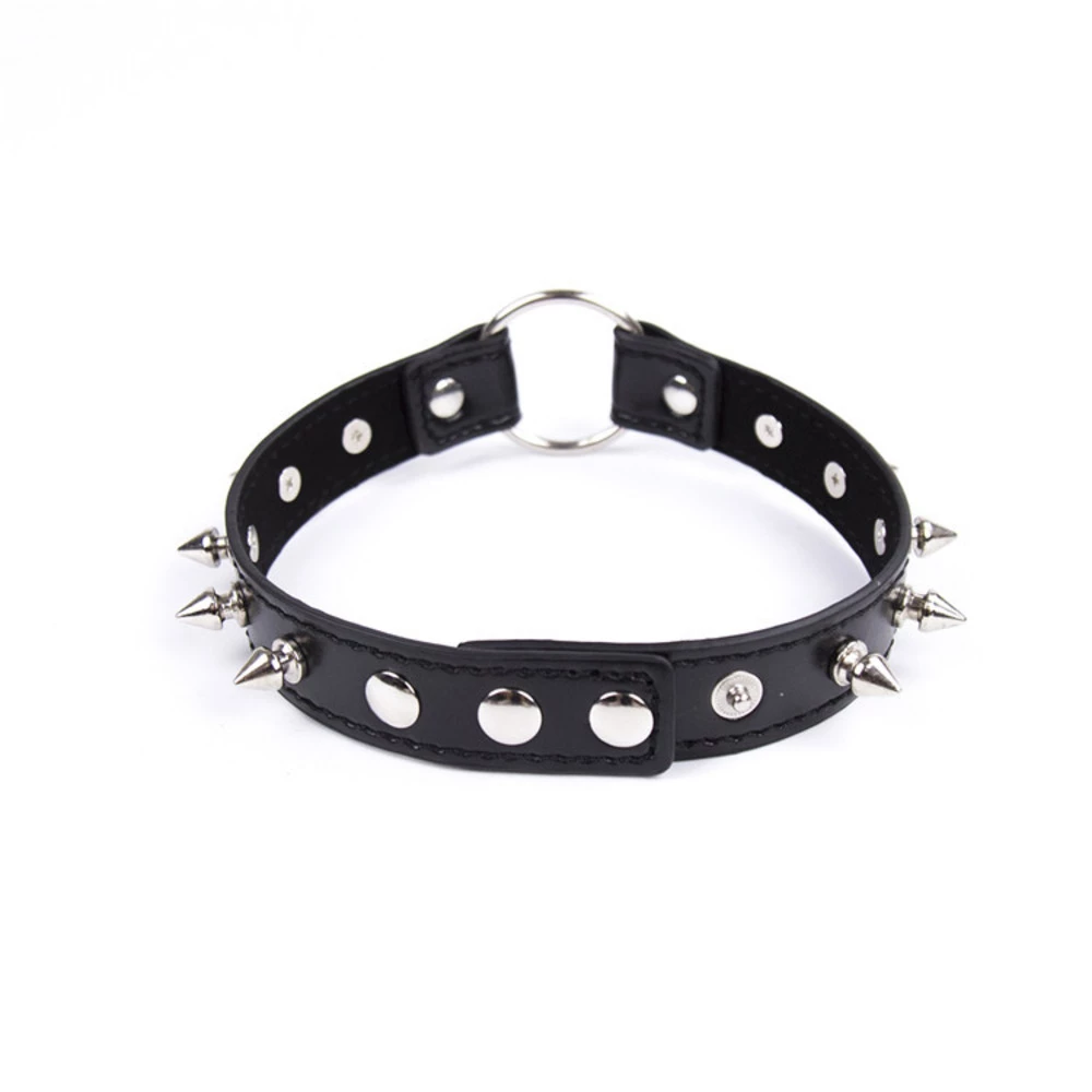 Collar Choker Necklace, Spikes 4 Collar Choker Necklace, Spikes - Image 2