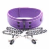Collar With Clamps, Purple 2 Collar With Clamps, Purple -Smiffys Shop 3432174254 1557592402 1bc8078742