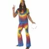 Smiffys 1960s Tie Dye Top And Flared Trousers 1 Smiffys 1960s Tie Dye Top And Flared Trousers -Smiffys Shop 35431 48c23c088d