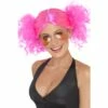Smiffys 80s Bunches Pink Wig -Smiffys Shop 42006 235f892a5a