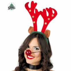 Diadem Reindeer Jungle Bells Headband