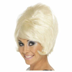 Smiffys 60's Beehive Wig, Blonde