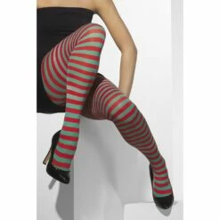 Smiffys Opaque Tights Striped 5 Smiffys Opaque Tights Striped -Smiffys Shop 42751 d7b756ab98