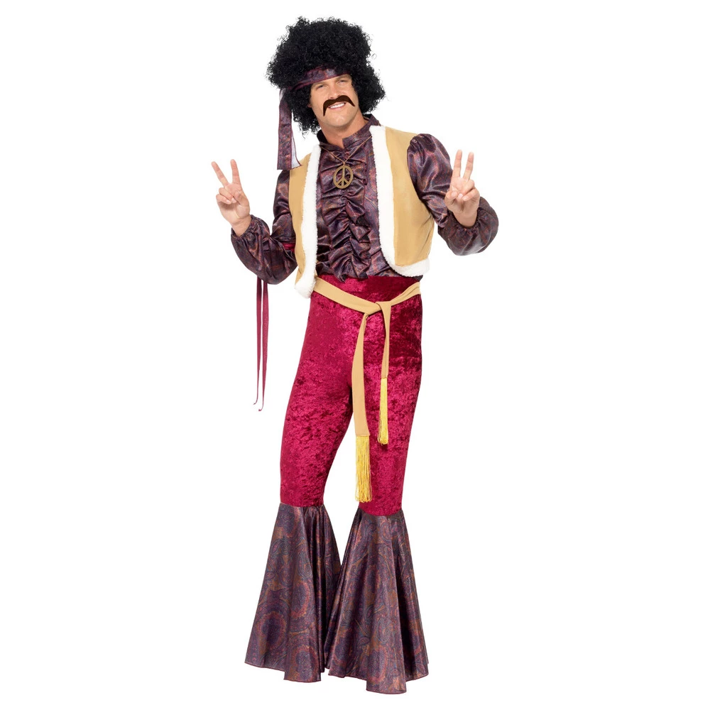 Smiffys 70s Psychedelic Rocker Costume 4 Smiffys 70s Psychedelic Rocker Costume - Image 2