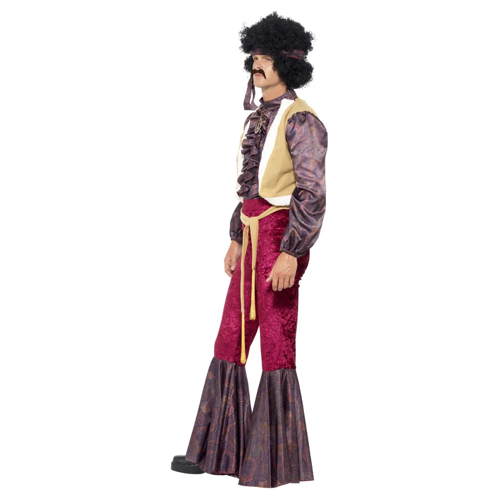 Smiffys 70s Psychedelic Rocker Costume 6 Smiffys 70s Psychedelic Rocker Costume - Image 4