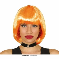 Orange Bob Wig