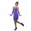 Smiffys Flapper Costume Purple -Smiffys Shop 45500 57d94b0f59