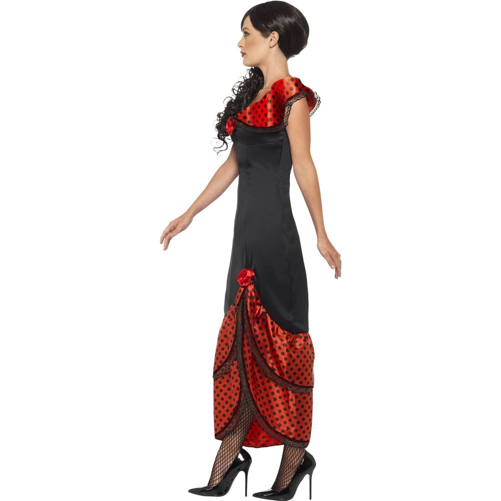 Smiffys Flamenco Senorita Costume 4 Smiffys Flamenco Senorita Costume - Image 2
