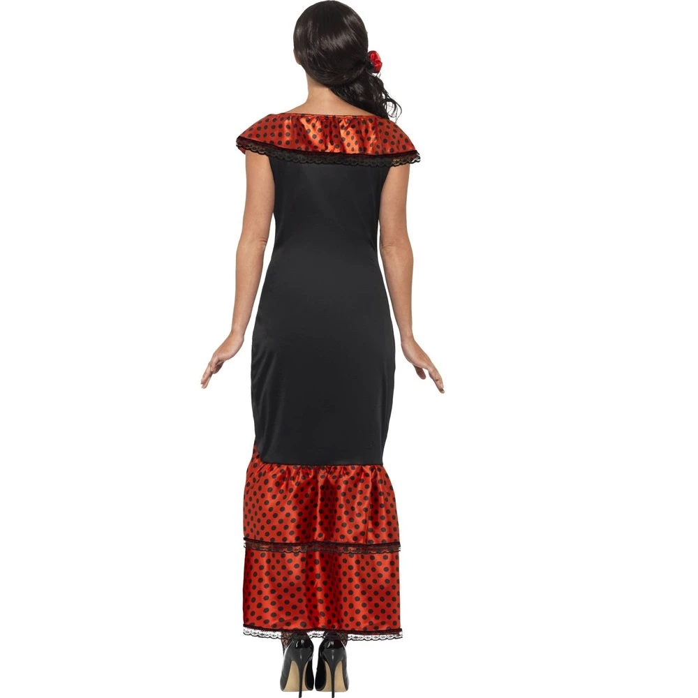 Smiffys Flamenco Senorita Costume 5 Smiffys Flamenco Senorita Costume - Image 3