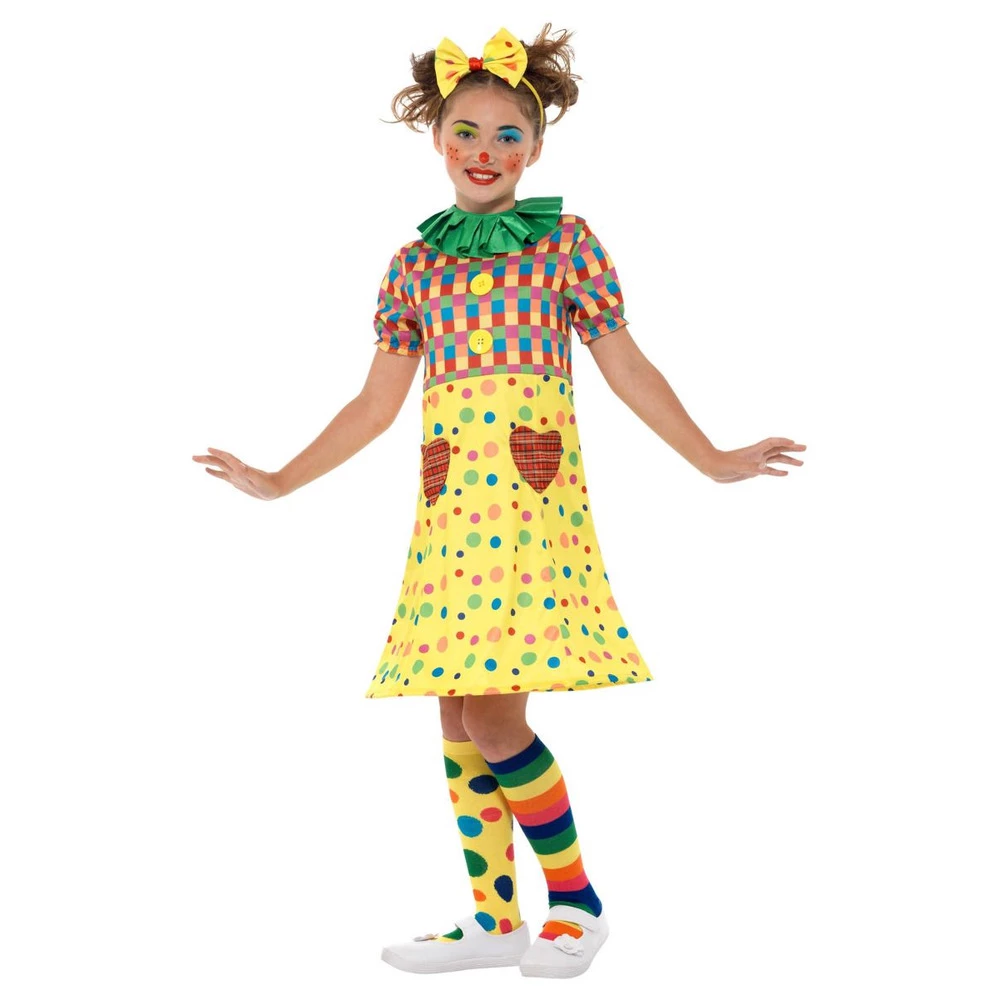Smiffys Girls Clown Costume 6 Smiffys Girls Clown Costume - Image 4