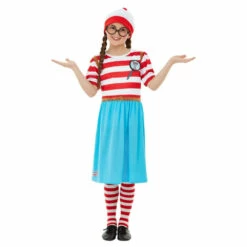 Smiffys Where's Wally? Wenda Deluxe Costume