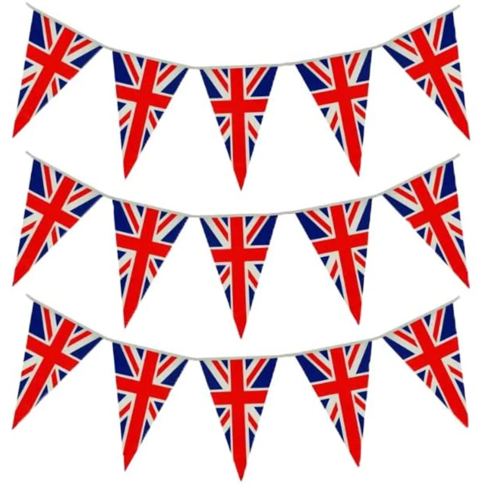 Union Jack Hanging Bunting 3 Union Jack Hanging Bunting