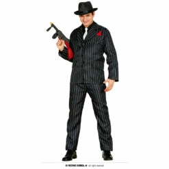 Pinstripe Gangster Costume