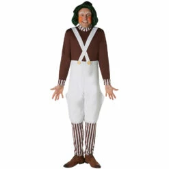 Oompa Loompa Deluxe Costume -Smiffys Shop 820592 3 6b1918dba1