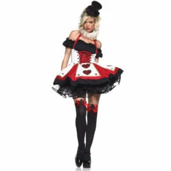 LEG AVENUE Pretty Playing Card Costume 11 LEG AVENUE Pretty Playing Card Costume -Smiffys Shop 83409 012 05 58376ab96e
