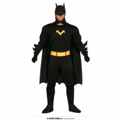 Mens Black Hero Costume