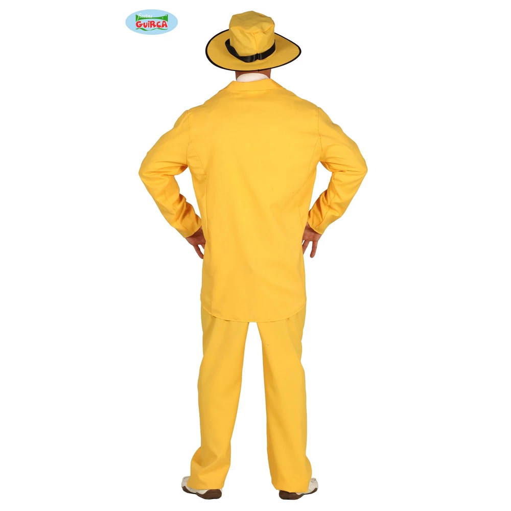Yellow Gangster Costume 4 Yellow Gangster Costume - Image 2