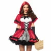 LEG AVENUE Gothic Red Riding Hood Costume 2 LEG AVENUE Gothic Red Riding Hood Costume -Smiffys Shop 85230 096 04 8b886b7e9d