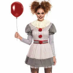 LEG AVENUE Creepy Clown Costume