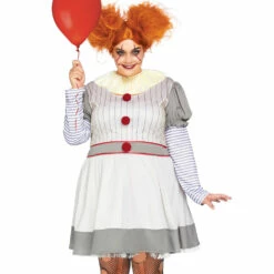 LEG AVENUE Creepy Clown Costume