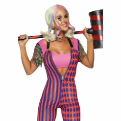 LEG AVENUE Comic Harlequin Vixen Costume