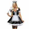 LEG AVENUE Classic French Maid Costume -Smiffys Shop 86922 007 01 b15a764259