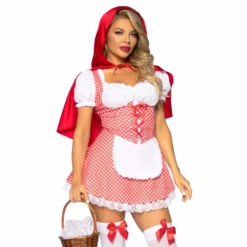 LEG AVENUE Fairytale Miss Red Costume