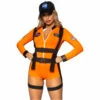 LEG AVENUE Space Command Costume -Smiffys Shop 87128 089 01 9fabfe65b4