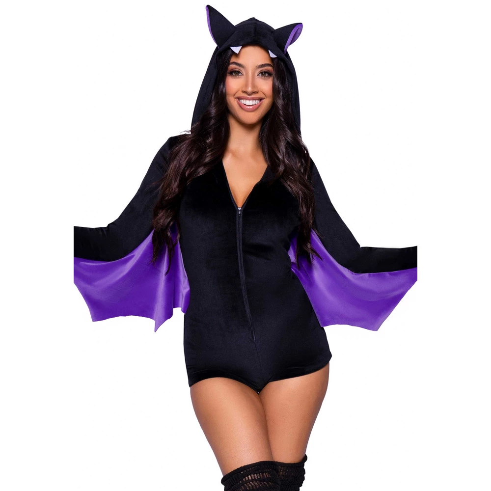 LEG AVENUE Velvet Bat Costume 3 LEG AVENUE Velvet Bat Costume
