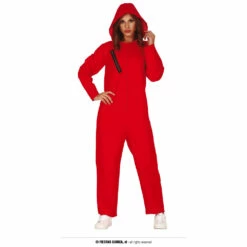 Red Hooded Convict Costume