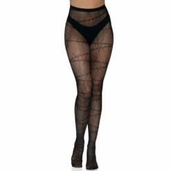 LEG AVENUE Barbed Wire Fishnet Tights -Smiffys Shop 9717 001 04 34d54228ea