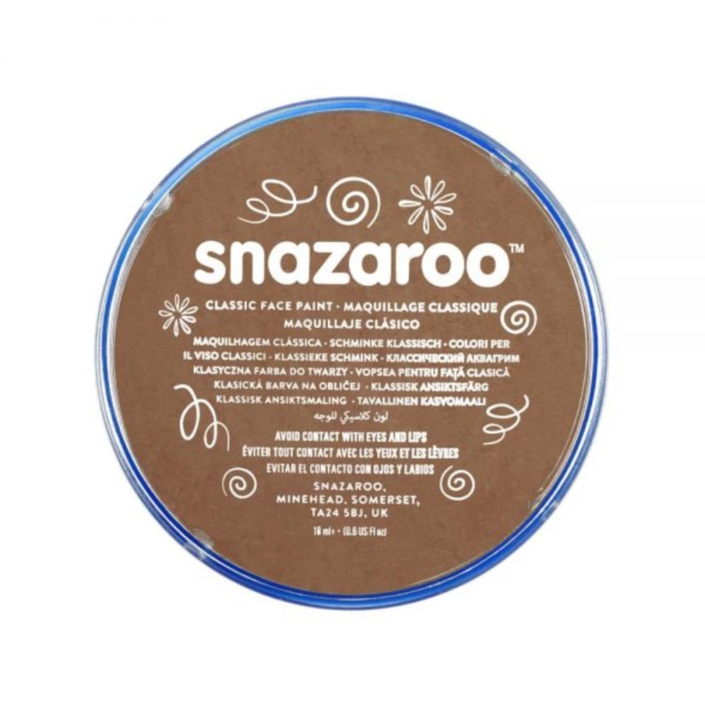 Snazaroo Face Paint, Beige Brown 3 Snazaroo Face Paint, Beige Brown
