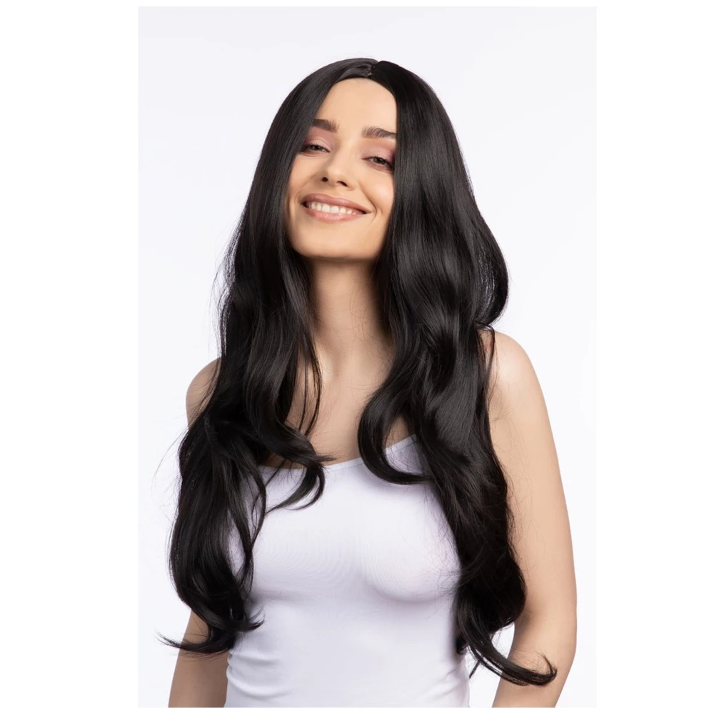 Deluxe Layla Wig, Black 3 Deluxe Layla Wig, Black