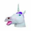 Unicorn Mask Latex -Smiffys Shop bm549 409dc66234