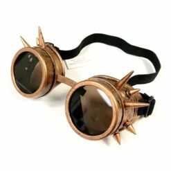 Steampunk Goggles, Bronze Spike