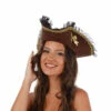 Deluxe Brown Pirate Hat -Smiffys Shop c1c0b7d1 7c2b 4f5b a148 ae17e7d5f8ce dae4f4f91d